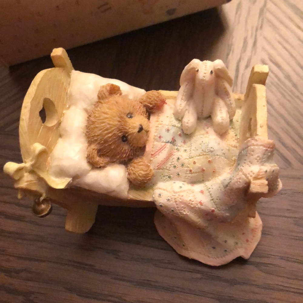 🐻1992 Cherished Teddies Baby Bear Figurine🐻